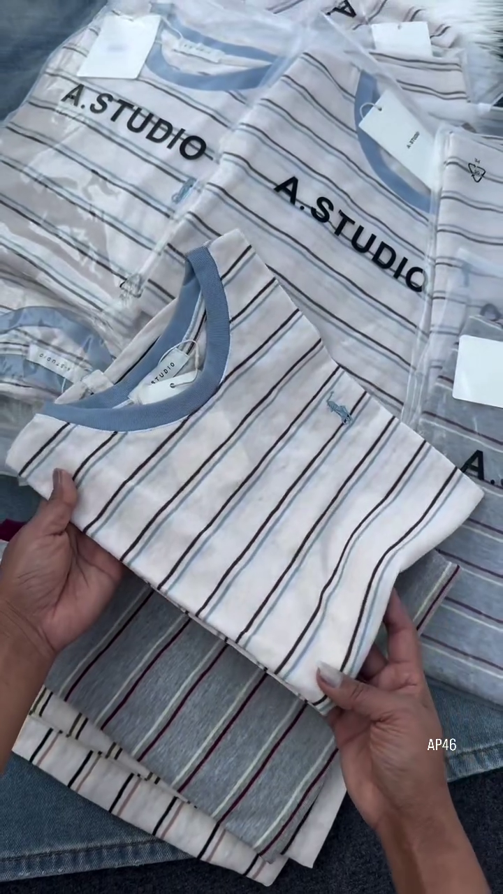 👕 Classic Stripes, Modern Comfort: Everyday Essential Tees