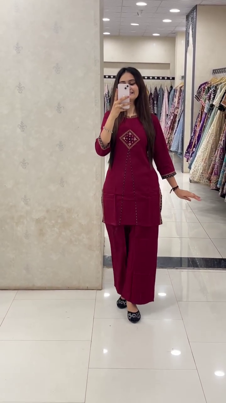 Chic Tunic Pant Co-Ord Set – Effortless Style for Every Occasion