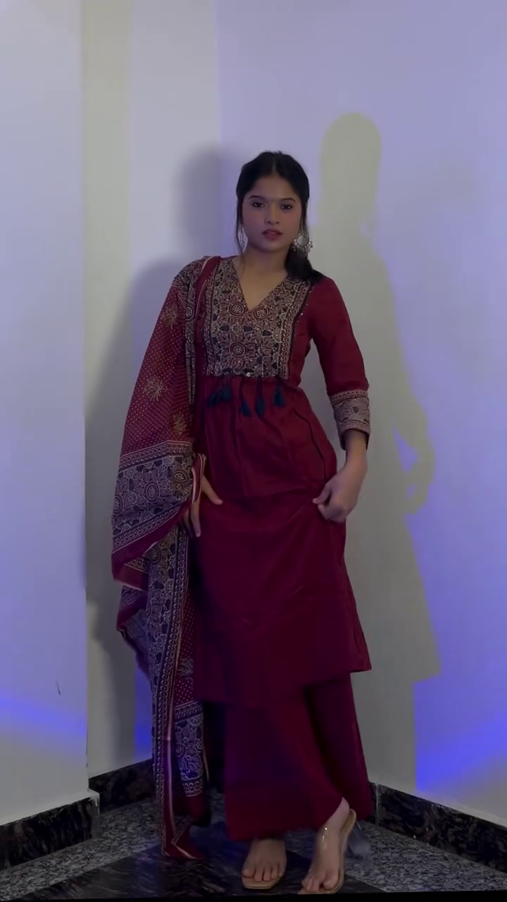 Stunning Orange Gold Embroidered Anarkali – Elegant Ethnic Wear for Every Occasion