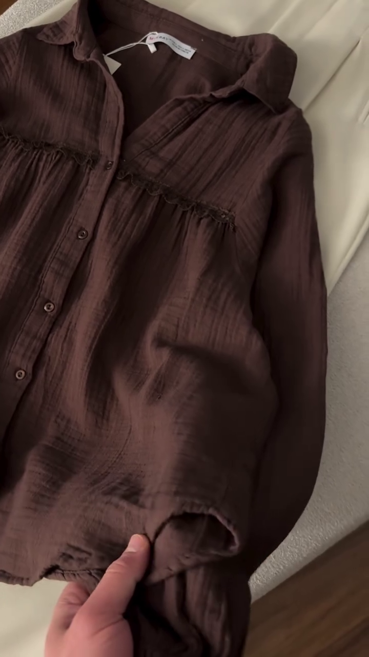 “Sophisticated Comfort: Textured Button-Down Shirt with Matching Trousers Co-Ord Set”