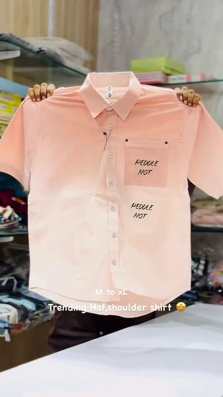 Men’s Purple & White Ombre Casual Shirt – Effortless Gradient Style
