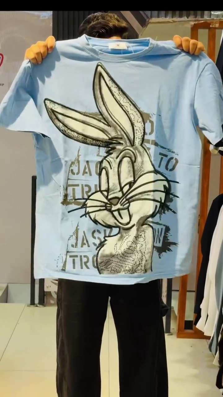 Designer Mickey Mouse Scribble Art T-Shirt – Iconic Character, Artistic Edge