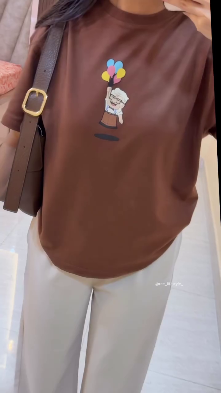 Cute Cartoon Print T-Shirt for Women – Minimal Aesthetic Casual Everyday Fashion
