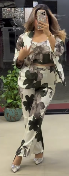 Power Dressing Redefined: Bold Floral Co-ord Sets for the Modern Diva