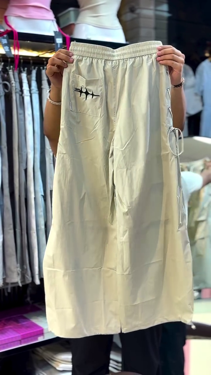 Trendy Cargo Pants with Crop Top Combo