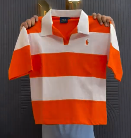 Classic  Striped Polo T-Shirt