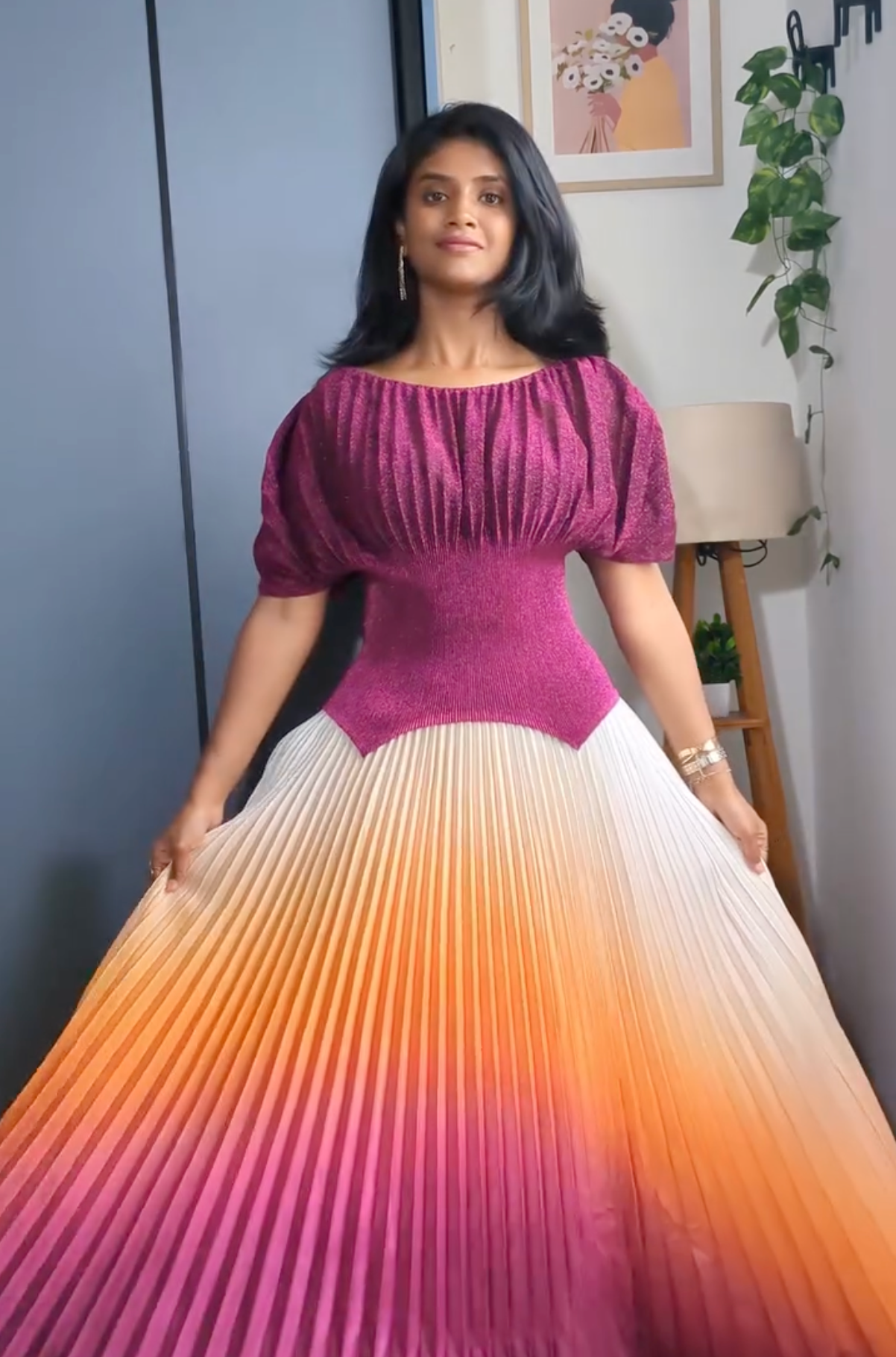 Elevate Your Wardrobe: The Ultimate Guide to Styling the Ombre Pleated Maxi Co-Ord Set